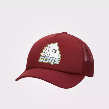 CONS Trucker Hat (Burgundy)